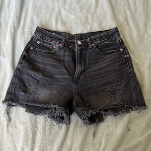 American Eagle High Waisted Jean Shorts